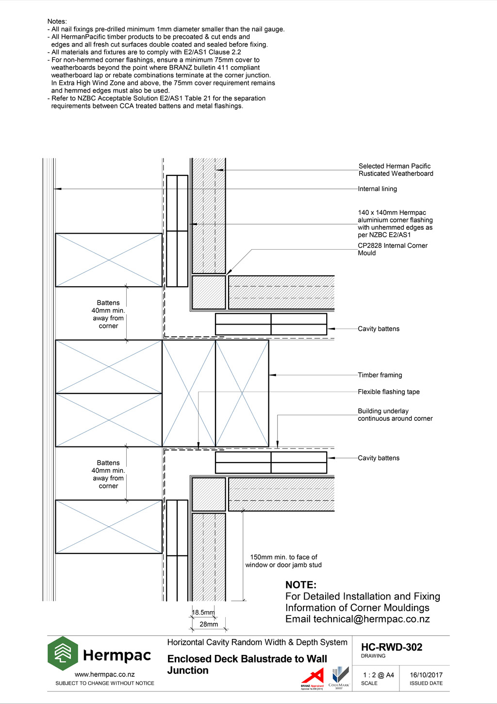 Hermpac Limited | Construction Drawings