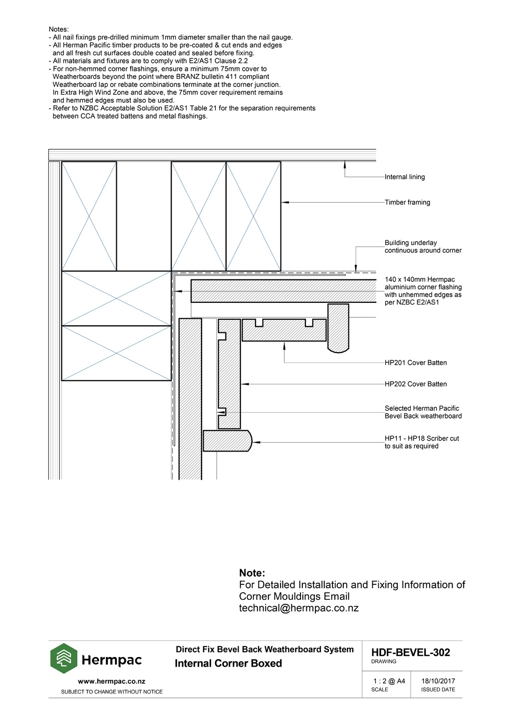 Hermpac Limited | Construction Drawings