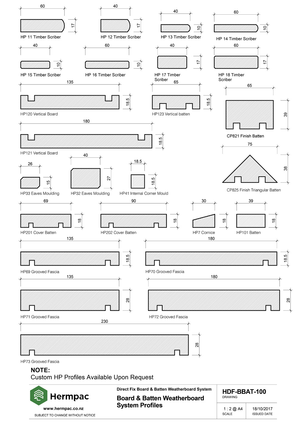 Hermpac Limited | Construction Drawings