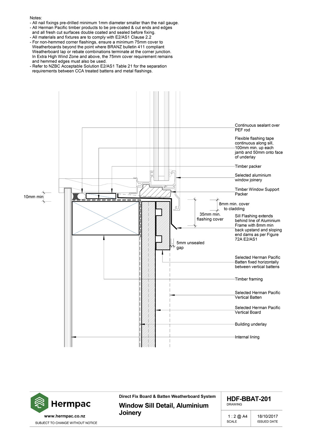 Hermpac Limited | Construction Drawings