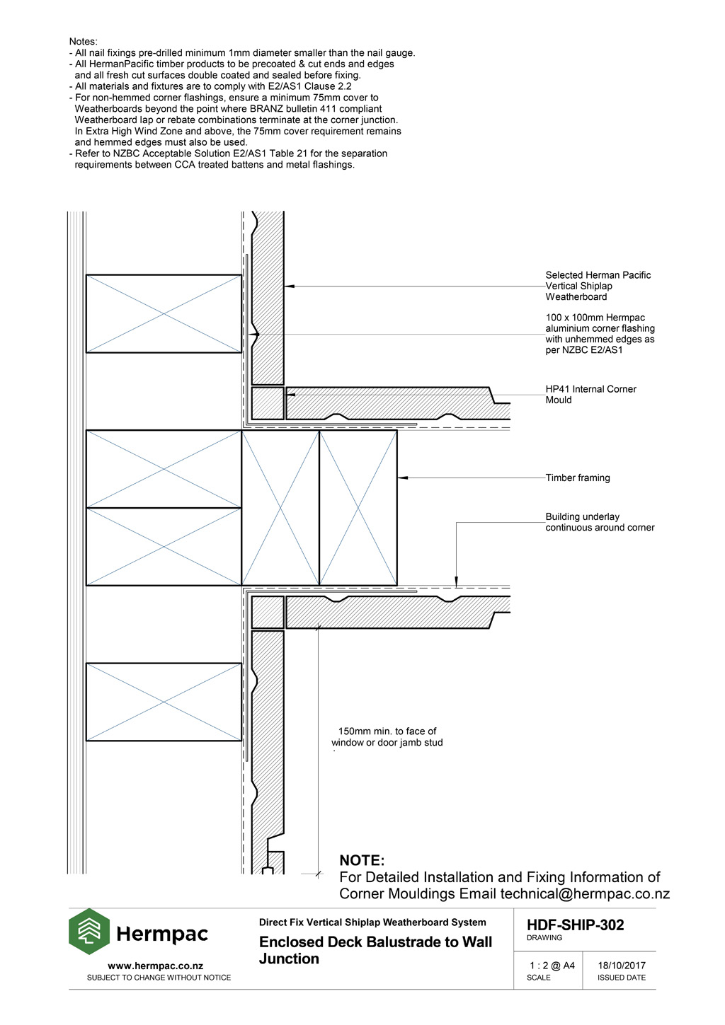 Hermpac Limited | Construction Drawings